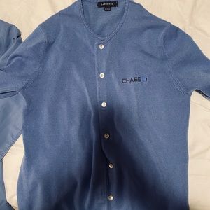 Chase bank lands end sweater medium petite